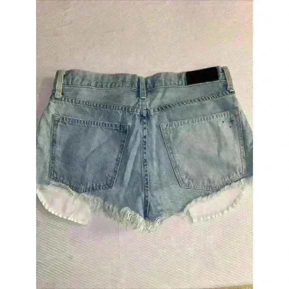 Big Star Kyle Boyfriend Denim Jean Shorts Size 28 Daisy Dukes - Picture 5 of 6